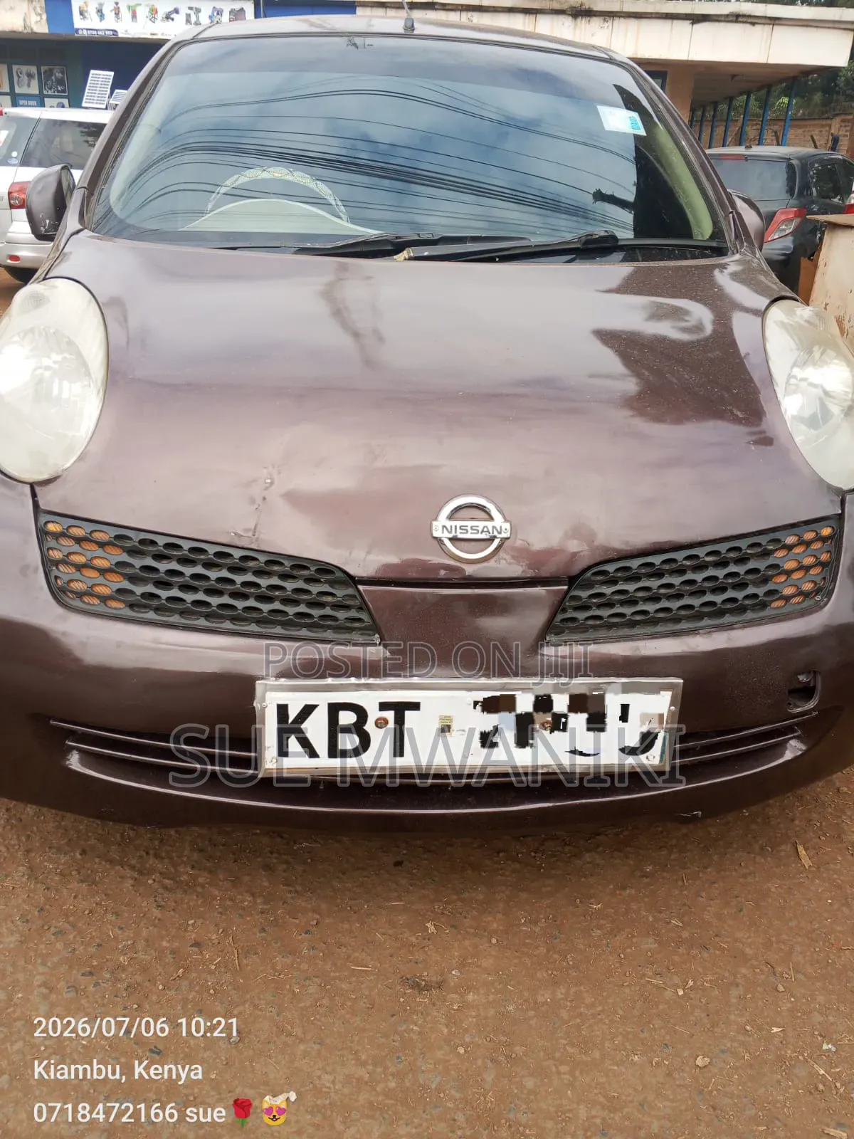 Nissan March 2006 Brown
