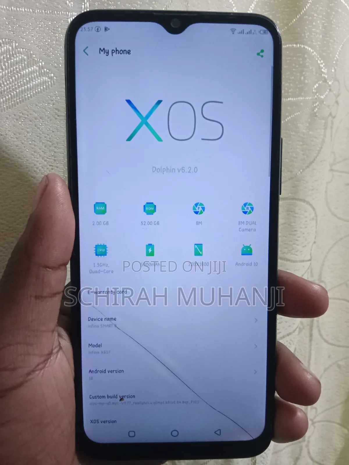 Infinix Smart 6 32 GB Blue