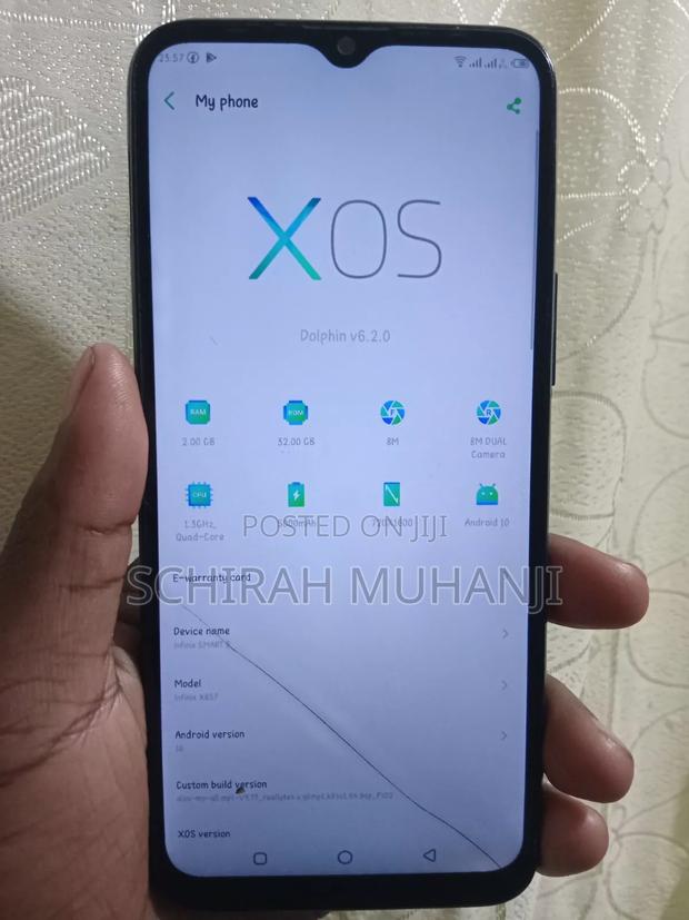 Infinix Smart 6 32 GB Blue - thumbnail 2