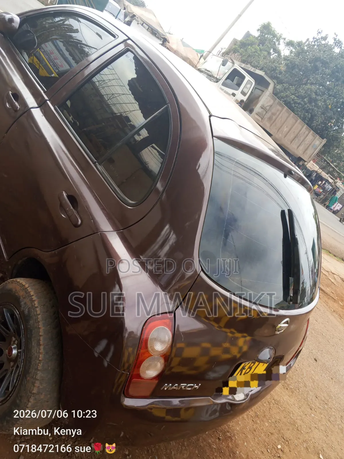 Nissan March 2006 Brown