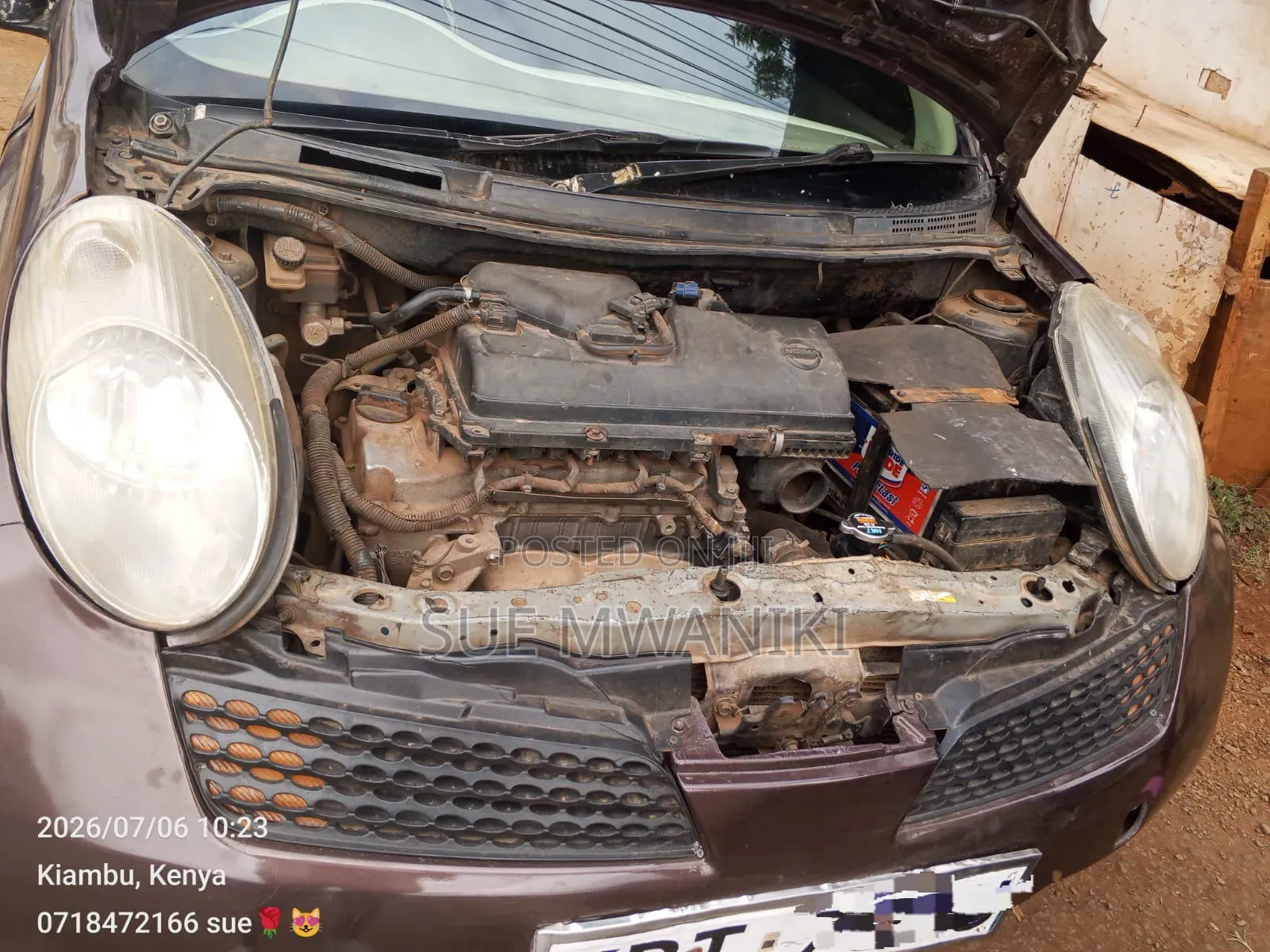 Nissan March 2006 Brown