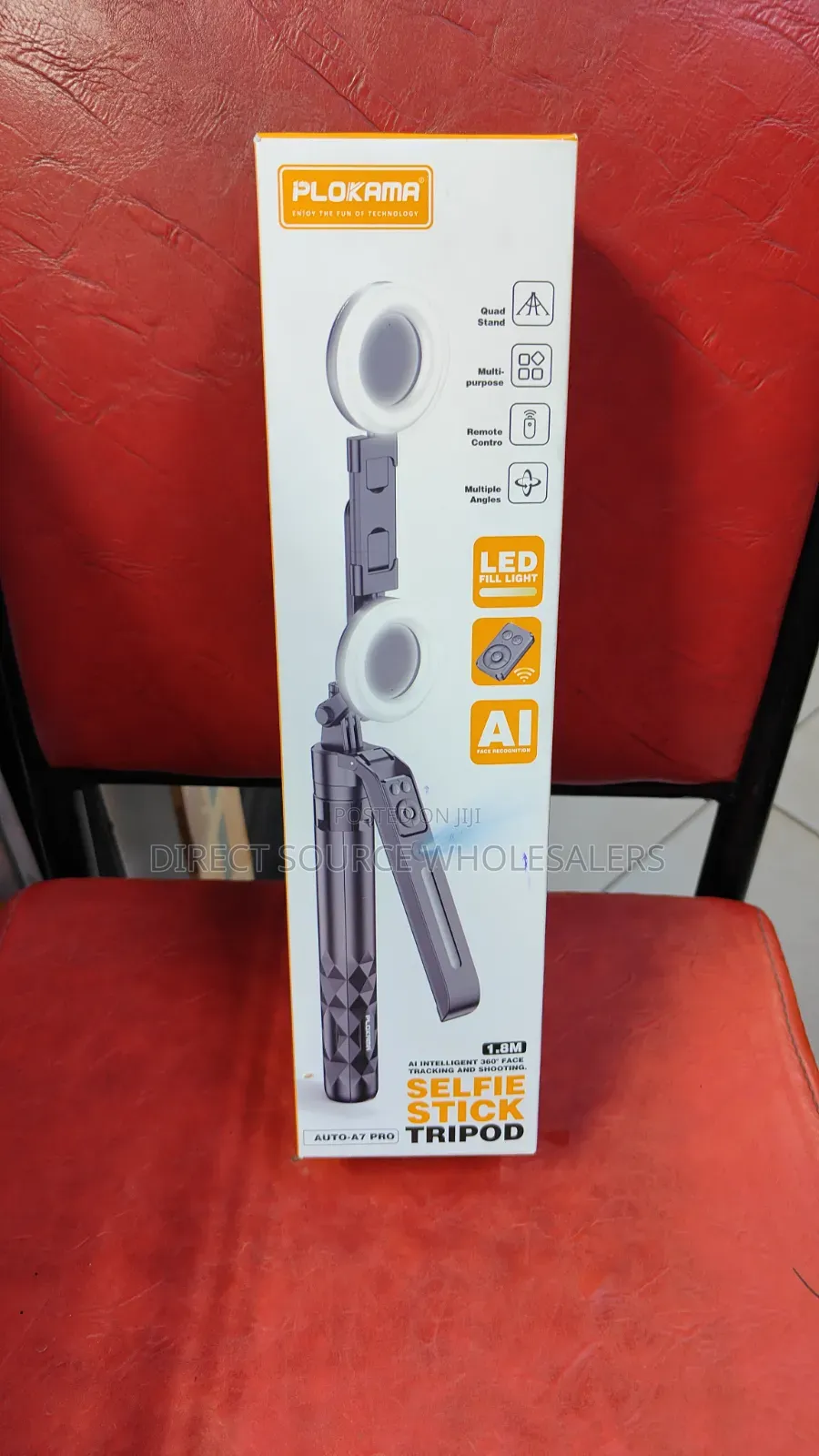 Plokama Pro Smart Ai Tripod Stand - 360° Face Body Tracking.