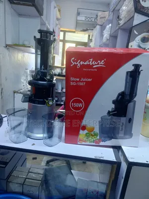 Signature Sg-1507 Slow Juicer With Quiet Motor 