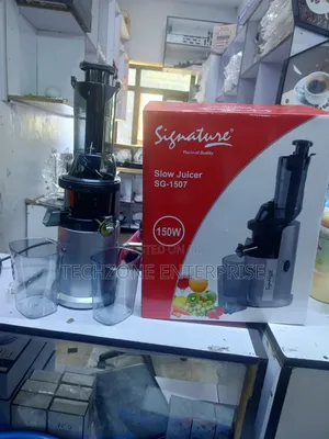 Signature Sg-1507 Slow Juicer With Quiet Motor 