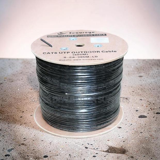 Professional Grade 305m Outdoor Utp Cat 6 Networking Lan Cable Roll