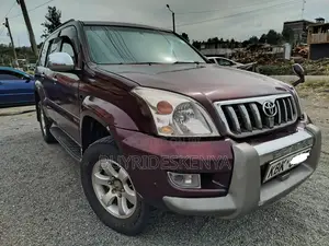 Toyota Land Cruiser Prado 2003 Burgundy