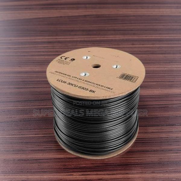 Weather Resistant 305m Outdoor Utp Cat 6 Networking Lan Cable Roll