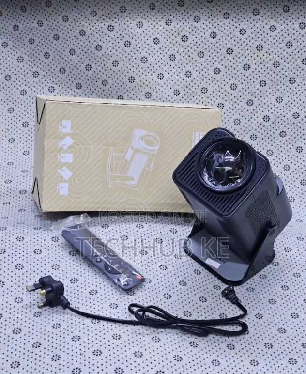 Mini Portable Projector 300 Ansi With Wifi and Bluetooth Native