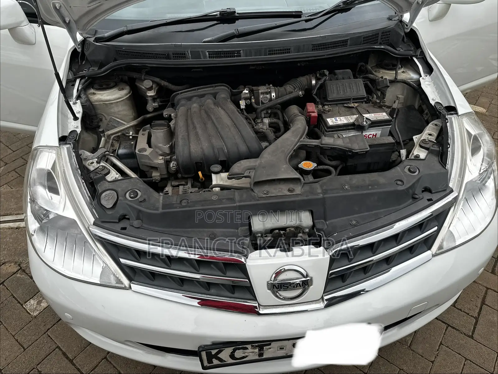 Nissan Tiida 2012 White
