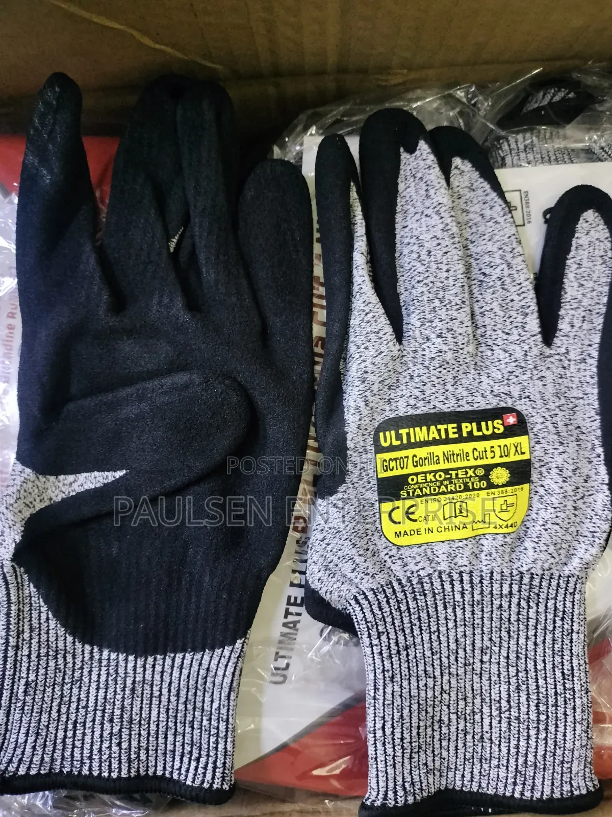 Ultimate Plus Level 5 Cut-proof Industrial Handling Gloves
