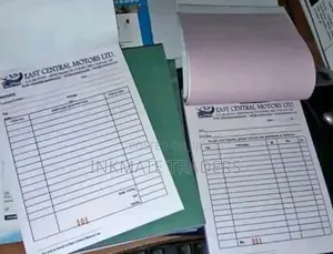 A5 Receipt Book Printing and Binding