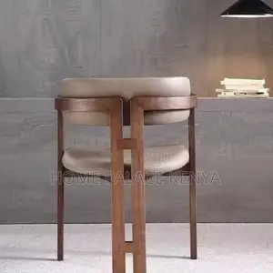 Dining Chair: Elegant Boucle Upholstered Modern Chair