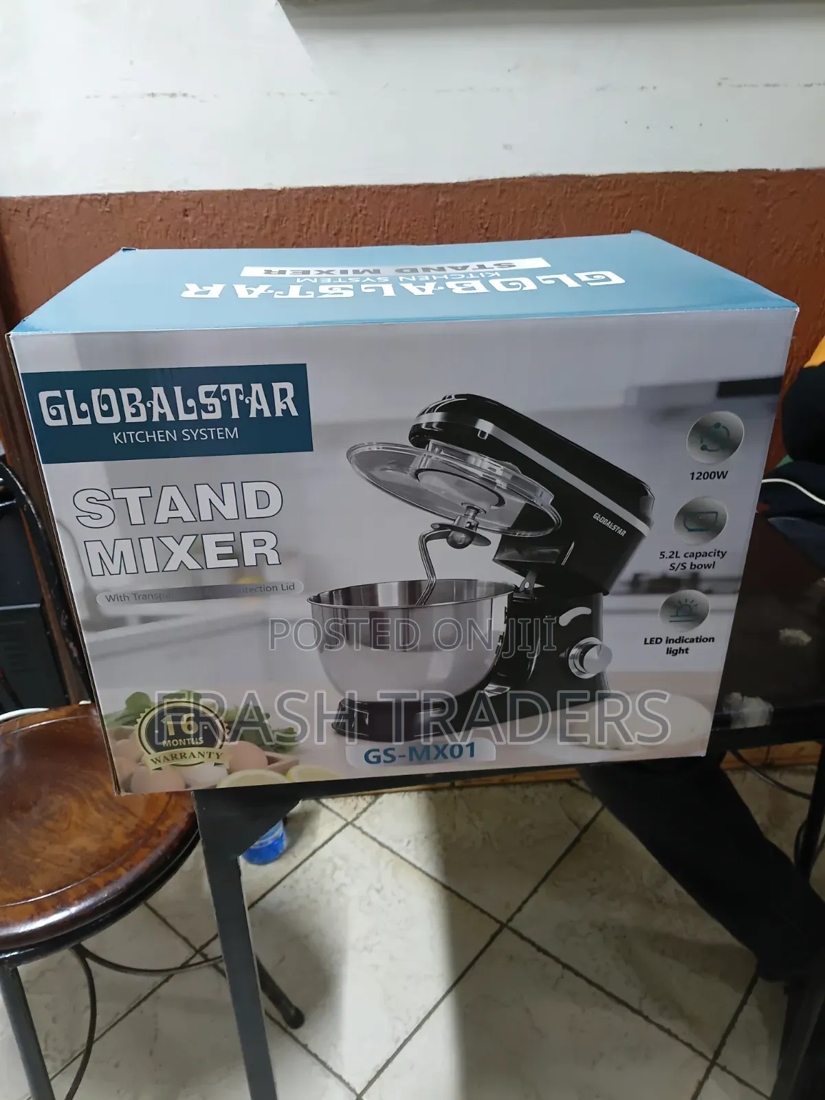 Global Star 5.2l Kitchen Stand Mixer