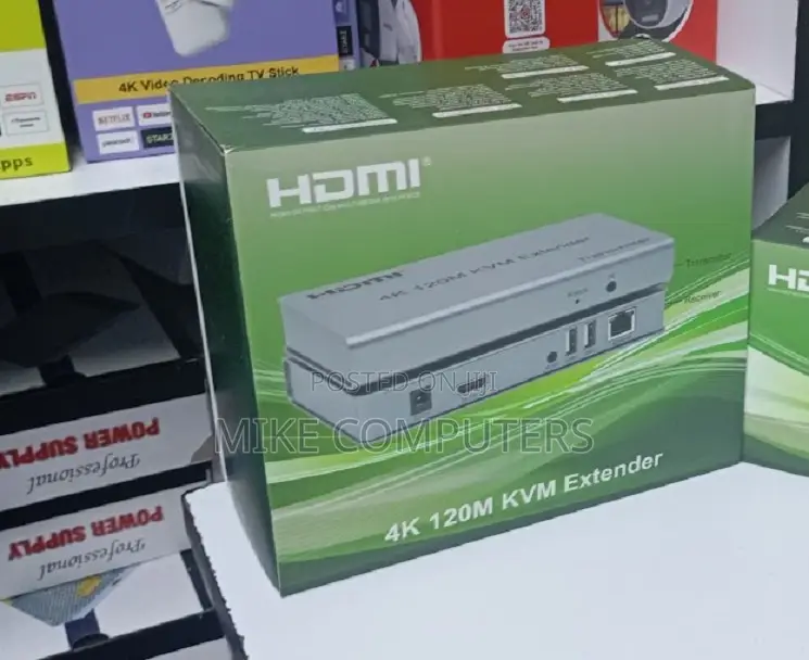 120m Hdmi KVM Extender With Audio and Usb Ports