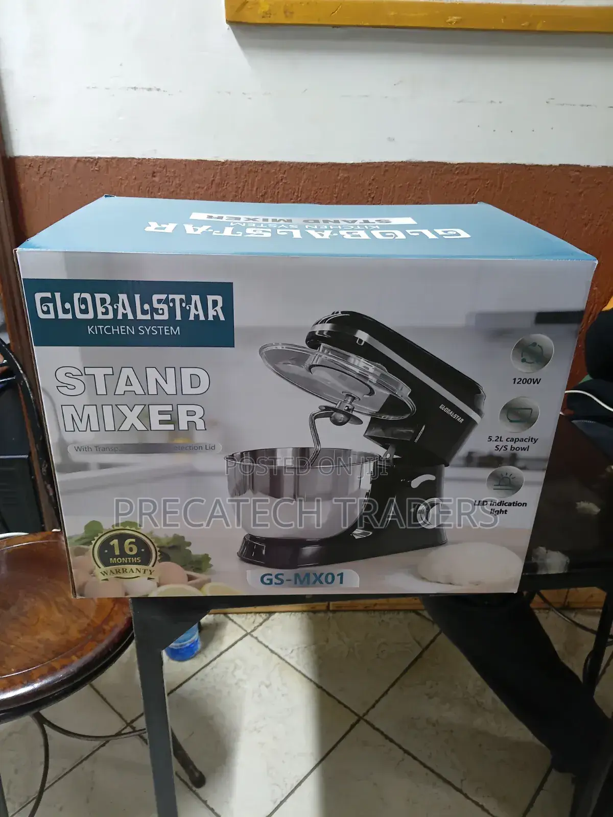 Global Star Electric Food Stand Mixer Gs-Mx01