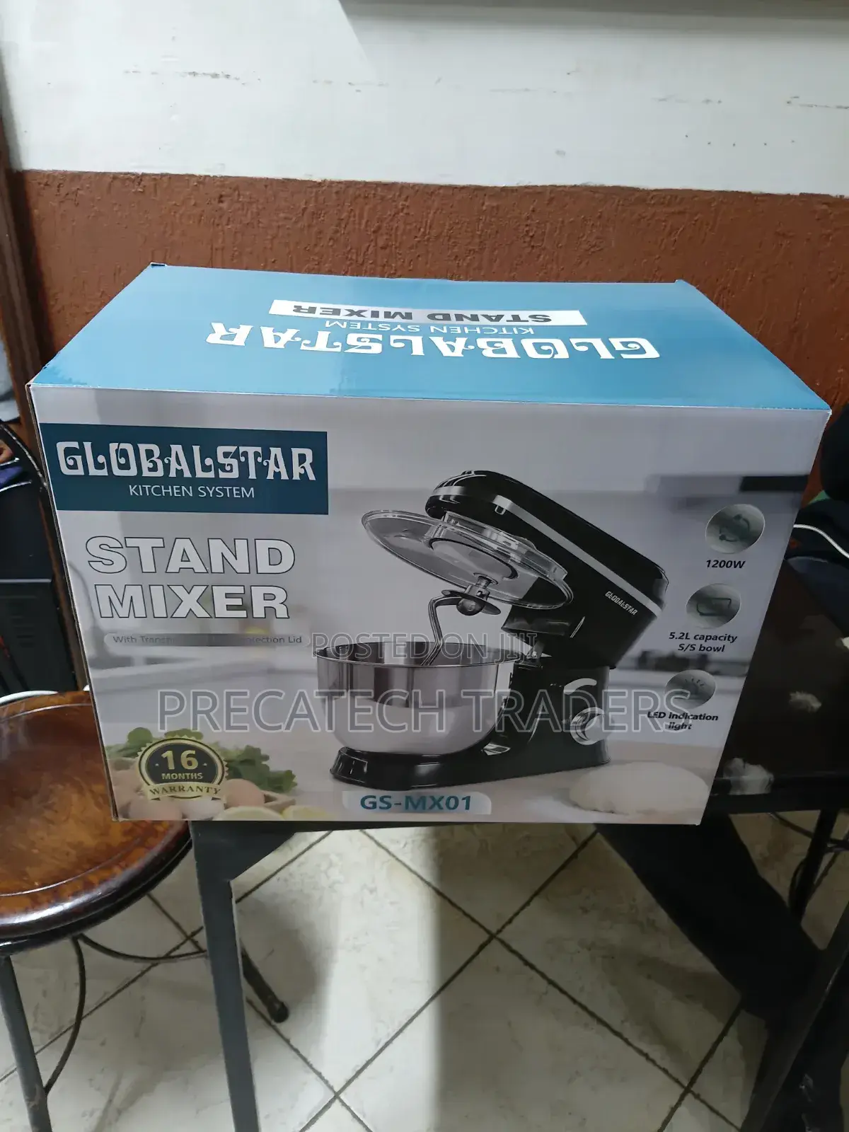 Global Star Electric Food Stand Mixer Gs-Mx01