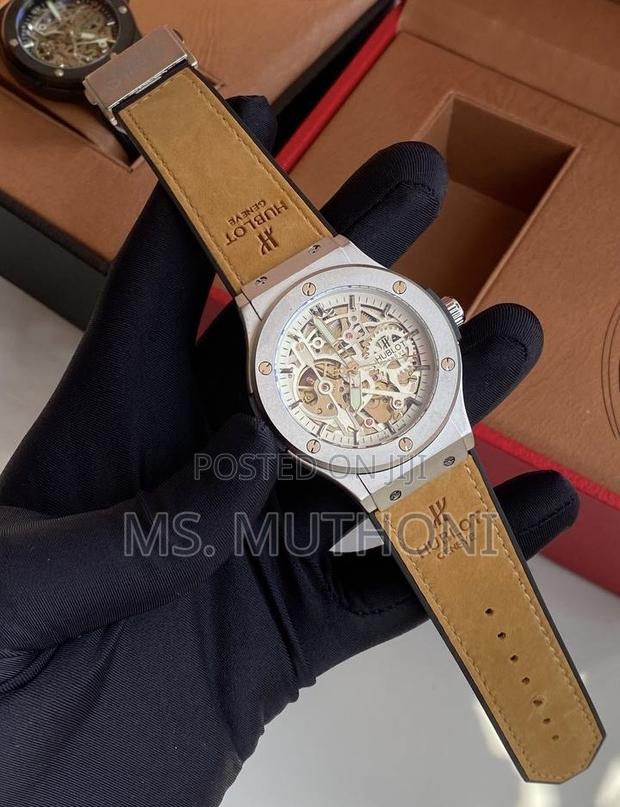 Automatic Men’S Iconic Open Back Hublot Wrist Watch - thumbnail 3