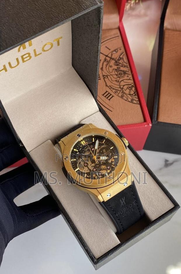 Automatic Men’S Iconic Open Back Hublot Wrist Watch - thumbnail 4