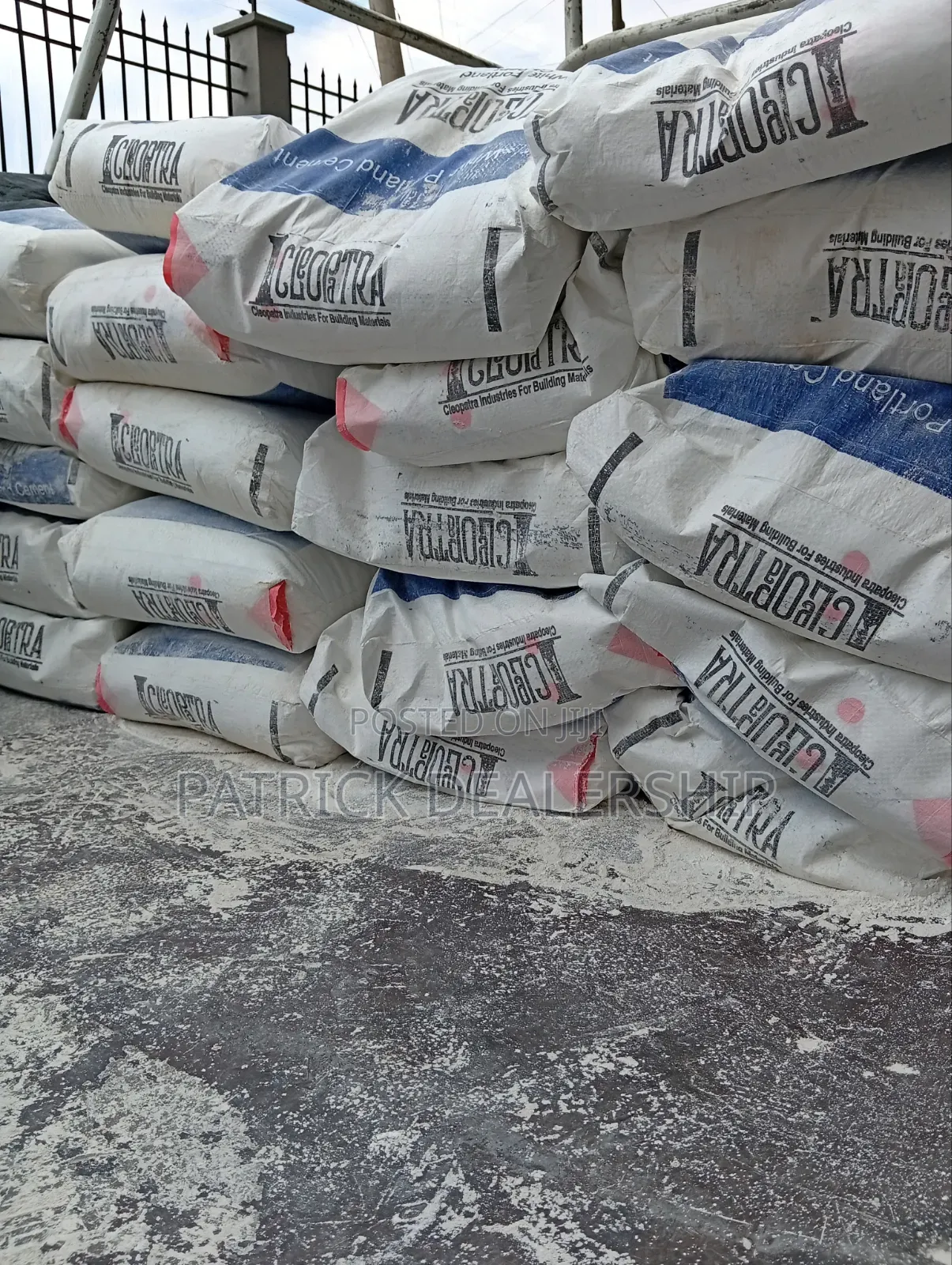 40kg White Cement