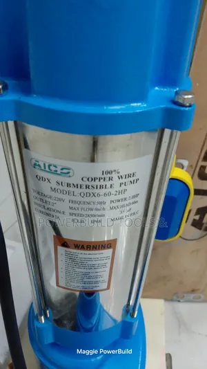 Aico QDX Submersible Waterpump 2hp 60m 9m3/Hr Stainless Pump