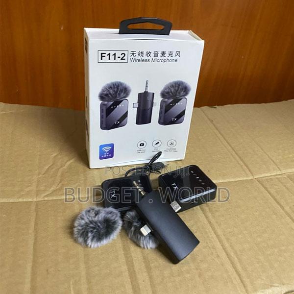 F11 High-Performance Wireless Microphone – Clear Sound Clip Mic for St
