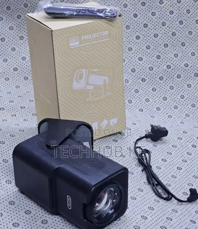 Mini Led Projector 1080p Supported Home Cinema Projector With Remote
