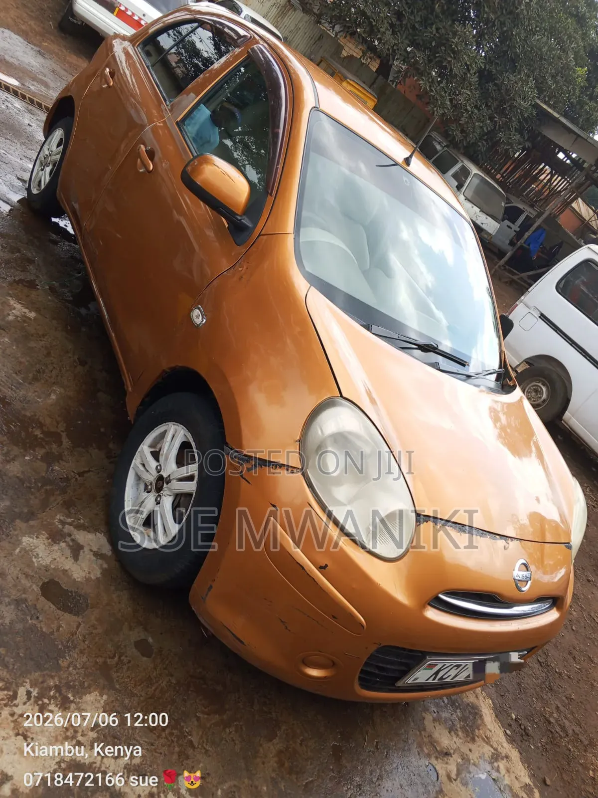 Nissan March 2012 Brown