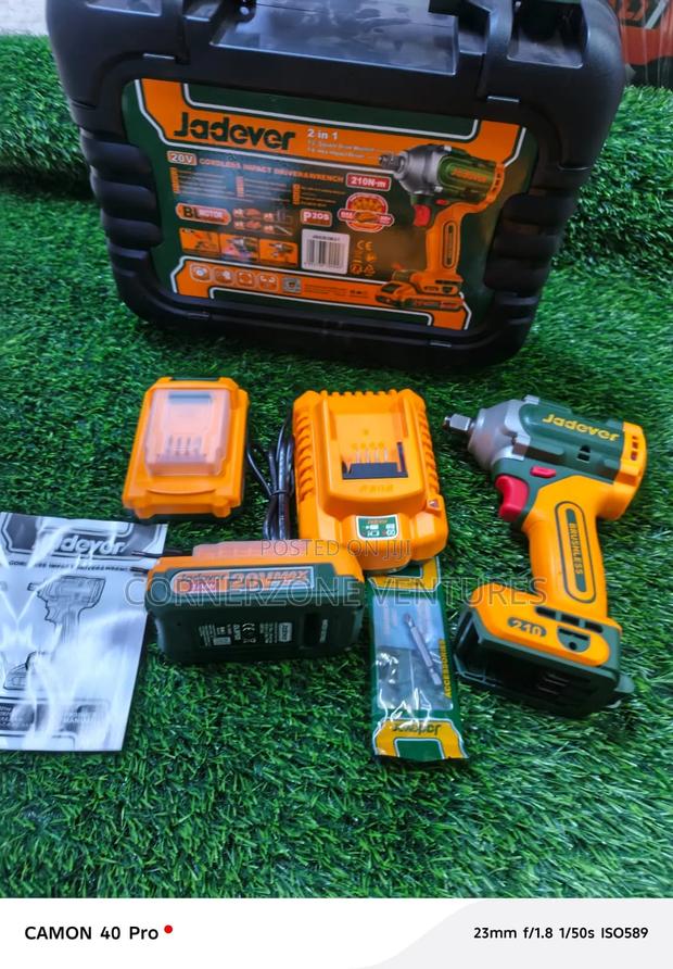 Jadever Cordless Impact Wrench/ Cordless Impact Wrench