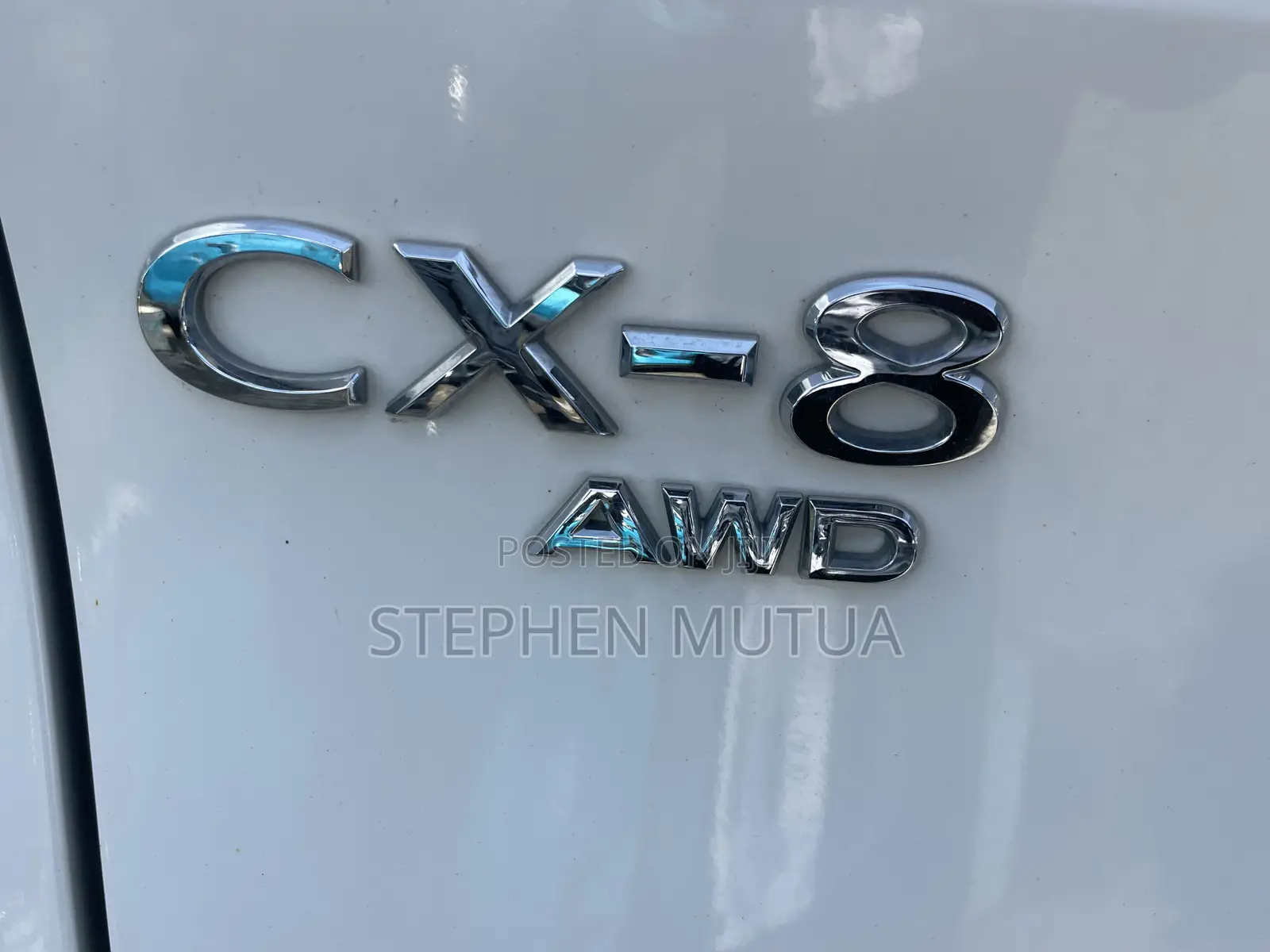 Mazda CX-8 2.2 AWD (7 seater) 2019 White
