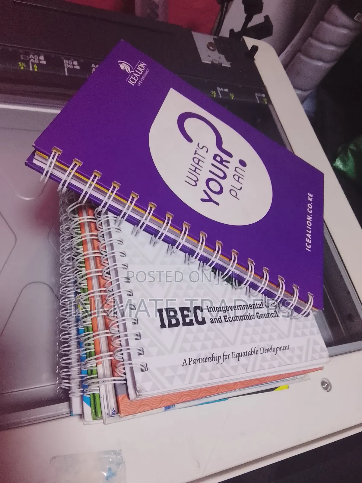 What's Your Plan Spiral Book Printing