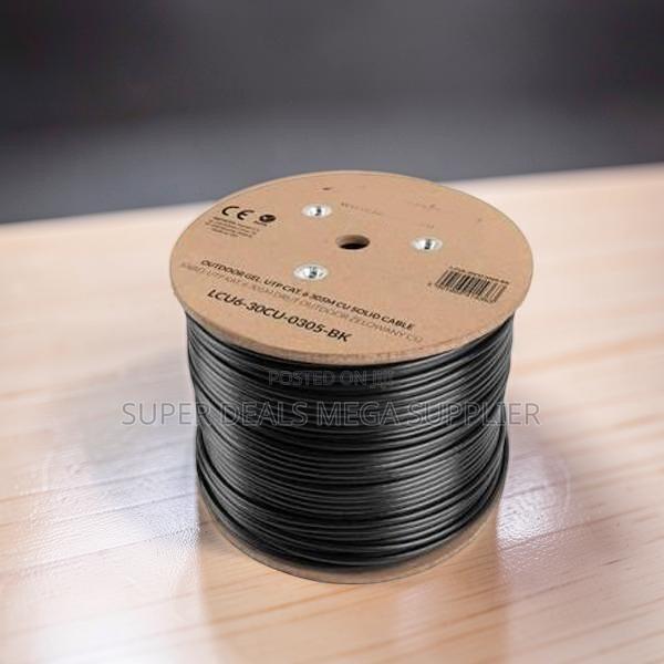 Easy Installation 305m Outdoor Utp Cat 6 Networking Lan Cable Roll - main view
