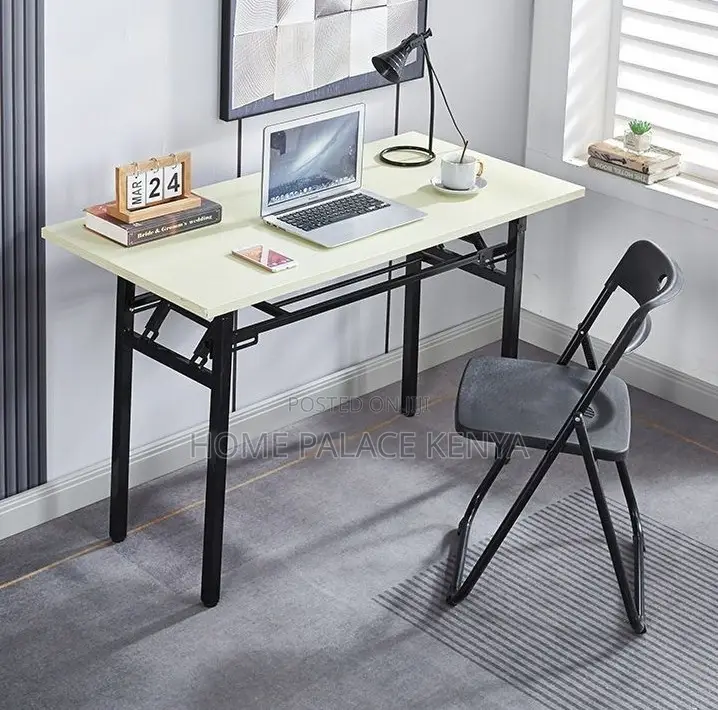 Study Table: Single Layer Foldable Wood Table