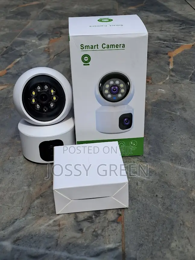 Dual Lens 360° PTZ Wifi Security Camera With Ai Auto Tracking