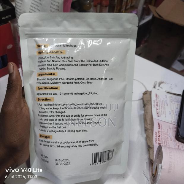 Skin Whitening Herbal Tea - main view