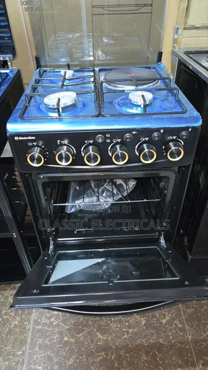 50*55 3+1 Standing Cooker With a Rapid Plate and Electric Oven
