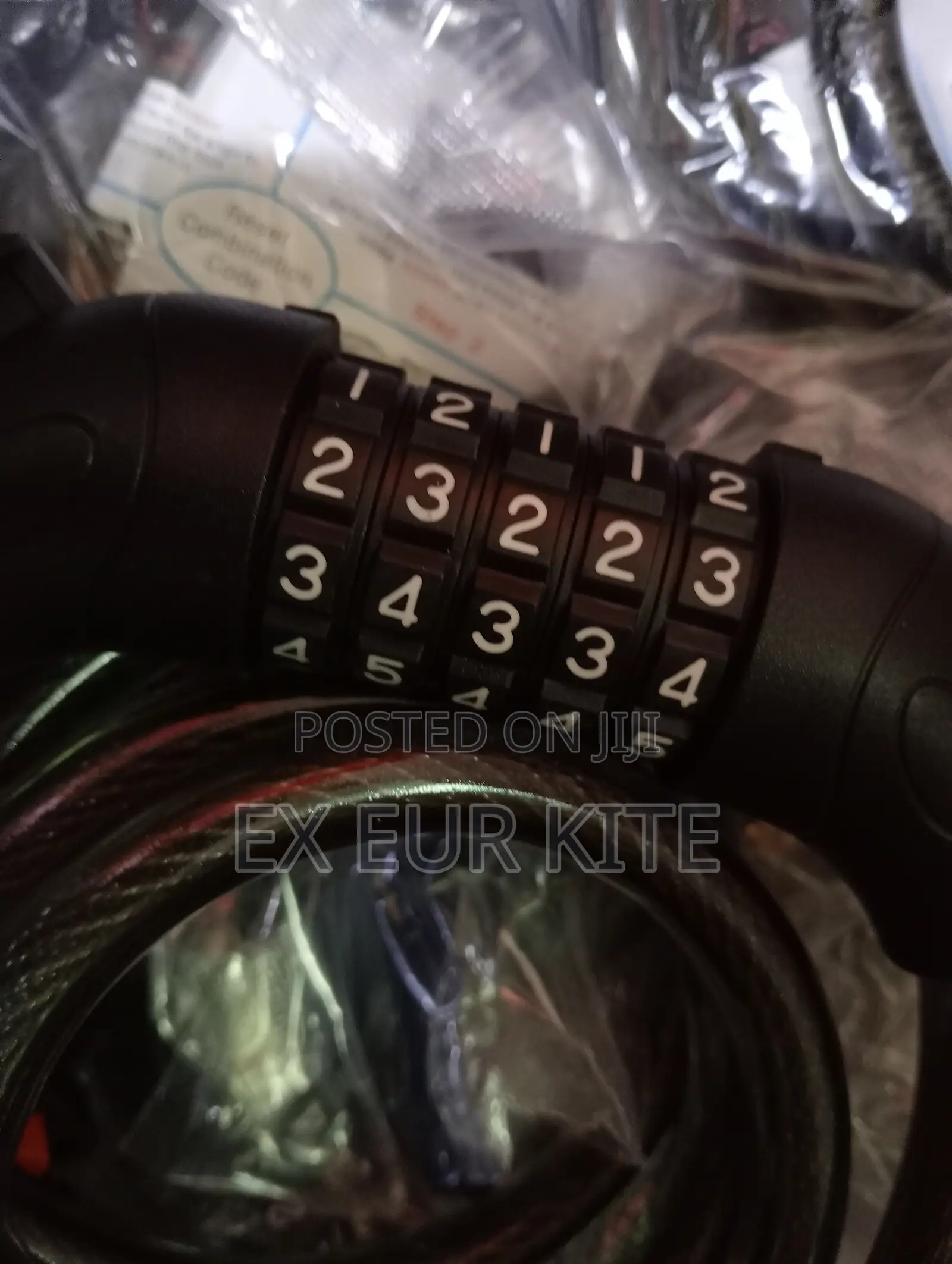 Bibycle Lock 5 Digits Code