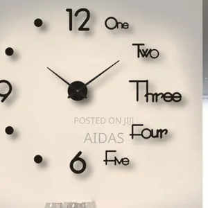 Diy Sticker Wall Clock
