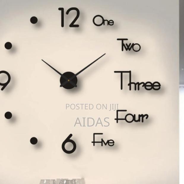 Diy Sticker Wall Clock