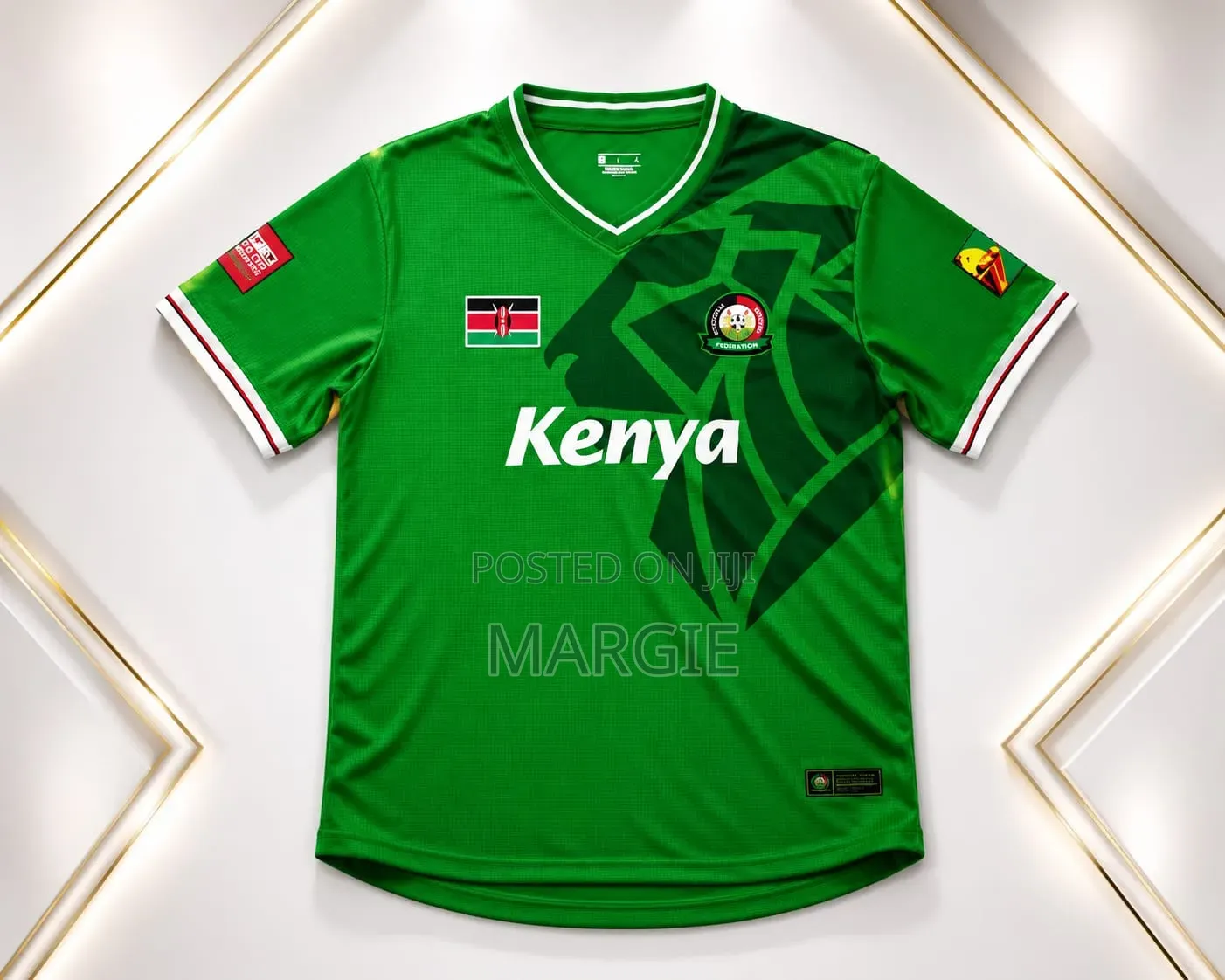 Harambee Stars Kenya Green Jersey
