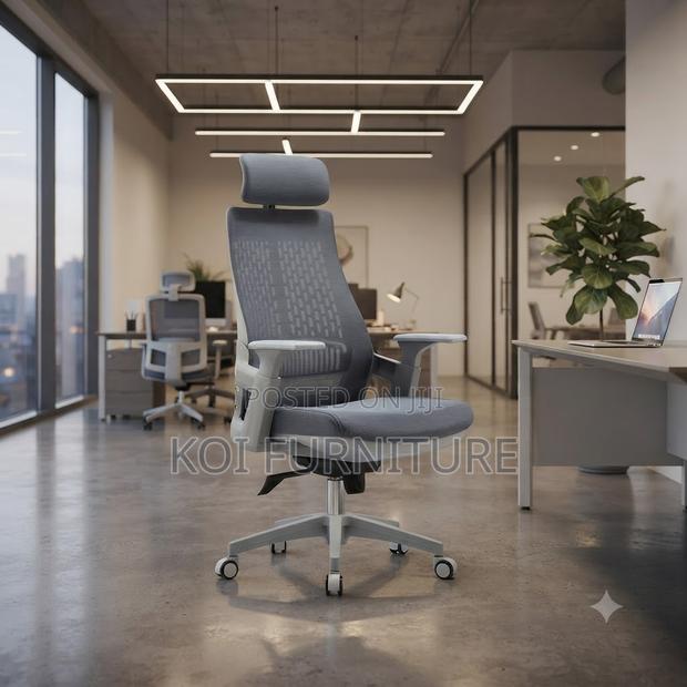 Office Chairs; High Back Oerthopedic Lamarre Office Chair - thumbnail 5