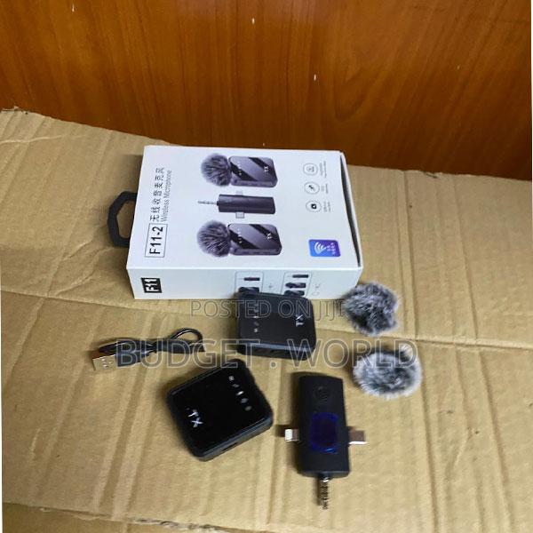 F11 Wireless Clip Microphone Kit – Professional Audio Recording for St