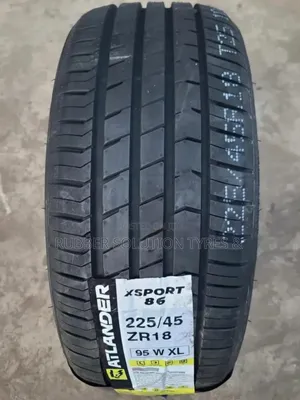 225 /45 R18 Atlander Tyres 95w X/L Xsport-86 Made in Thailand