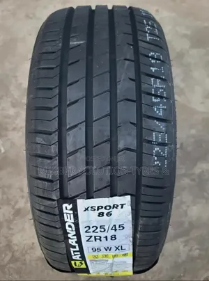 225 /45 R18 Atlander Tyres 95w X/L Xsport-86 Made in Thailand