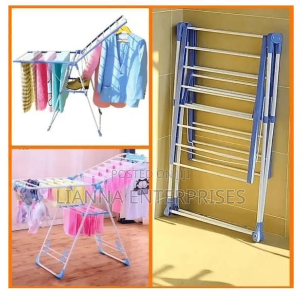 Indoor /Outdoor Portable Drying Clothes Rack - thumbnail 2