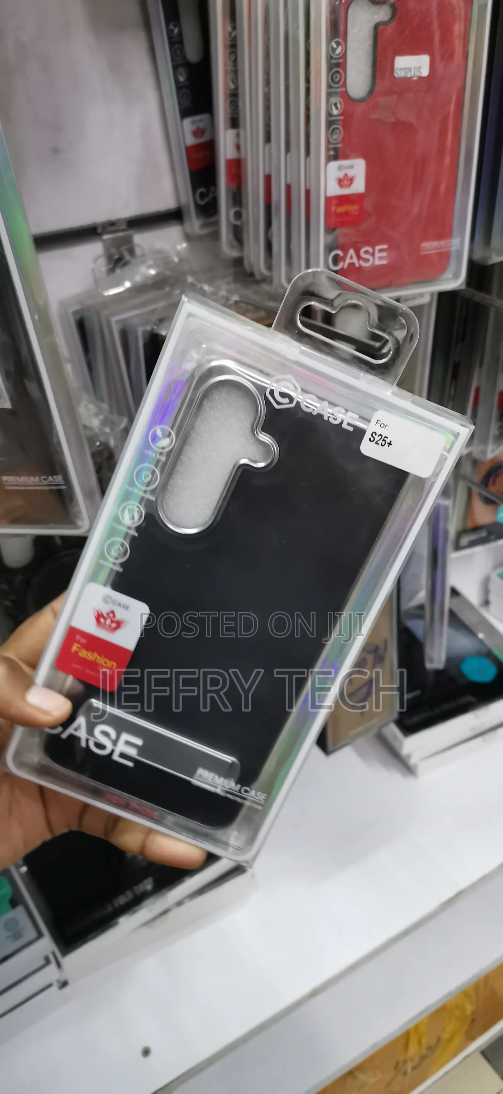 Samsung Galaxy S25+, Featuring a Sleek, Minimalist Profile Case