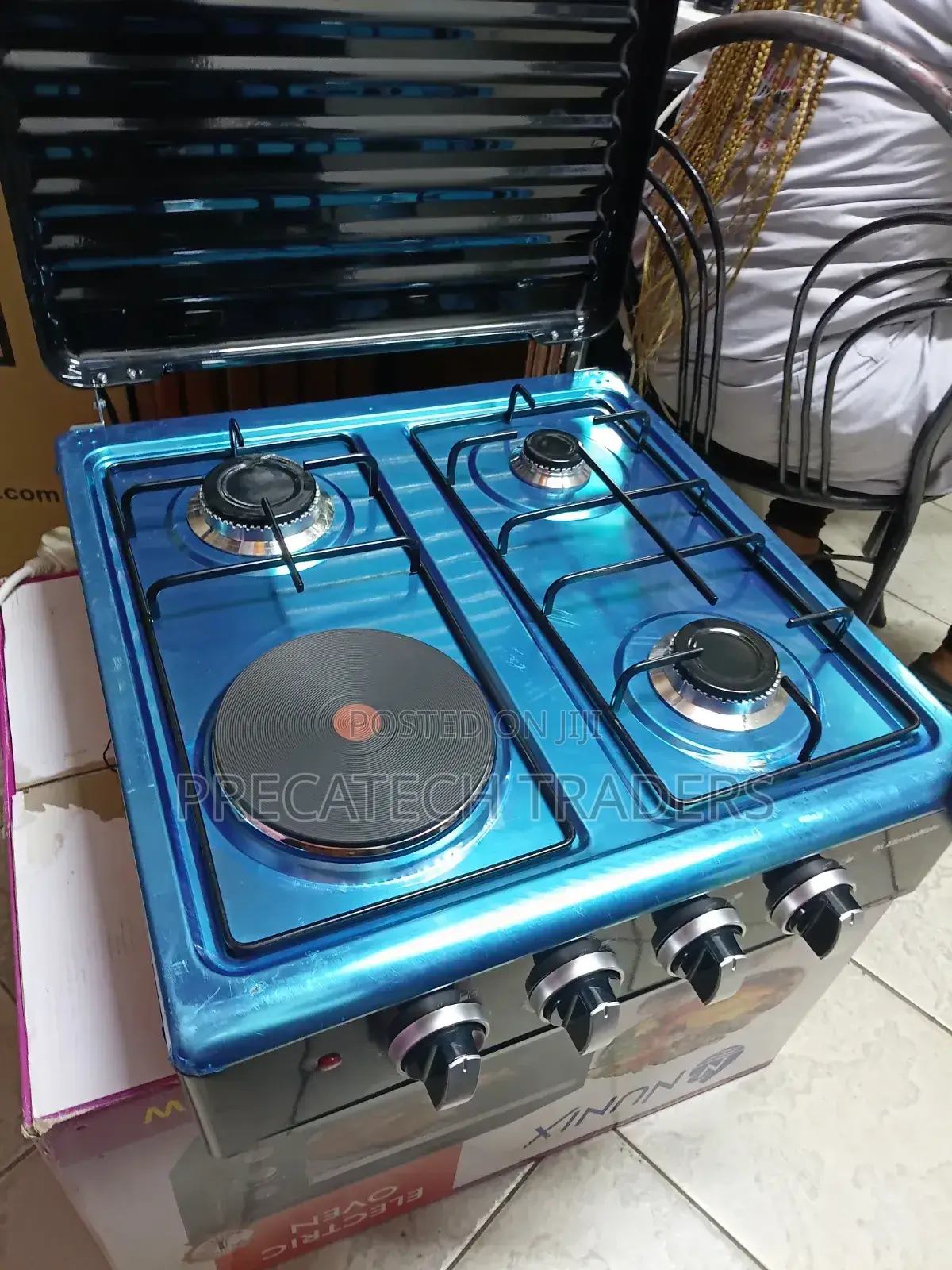 Electromate 3 Gas + 1 Electric Table Top Cooker