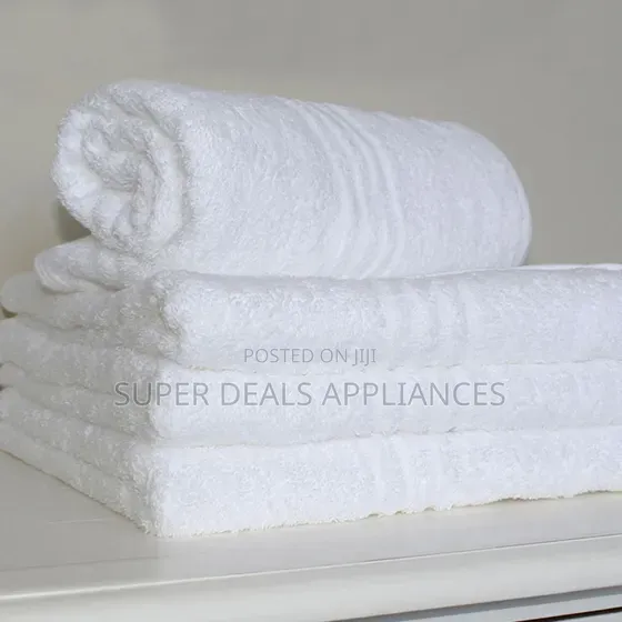 Plain White Towel