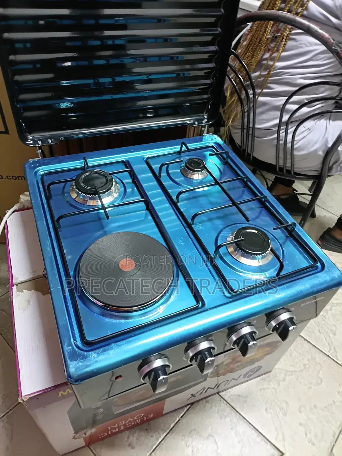 3+1 Electromate 4 Burner Table Top Cooker