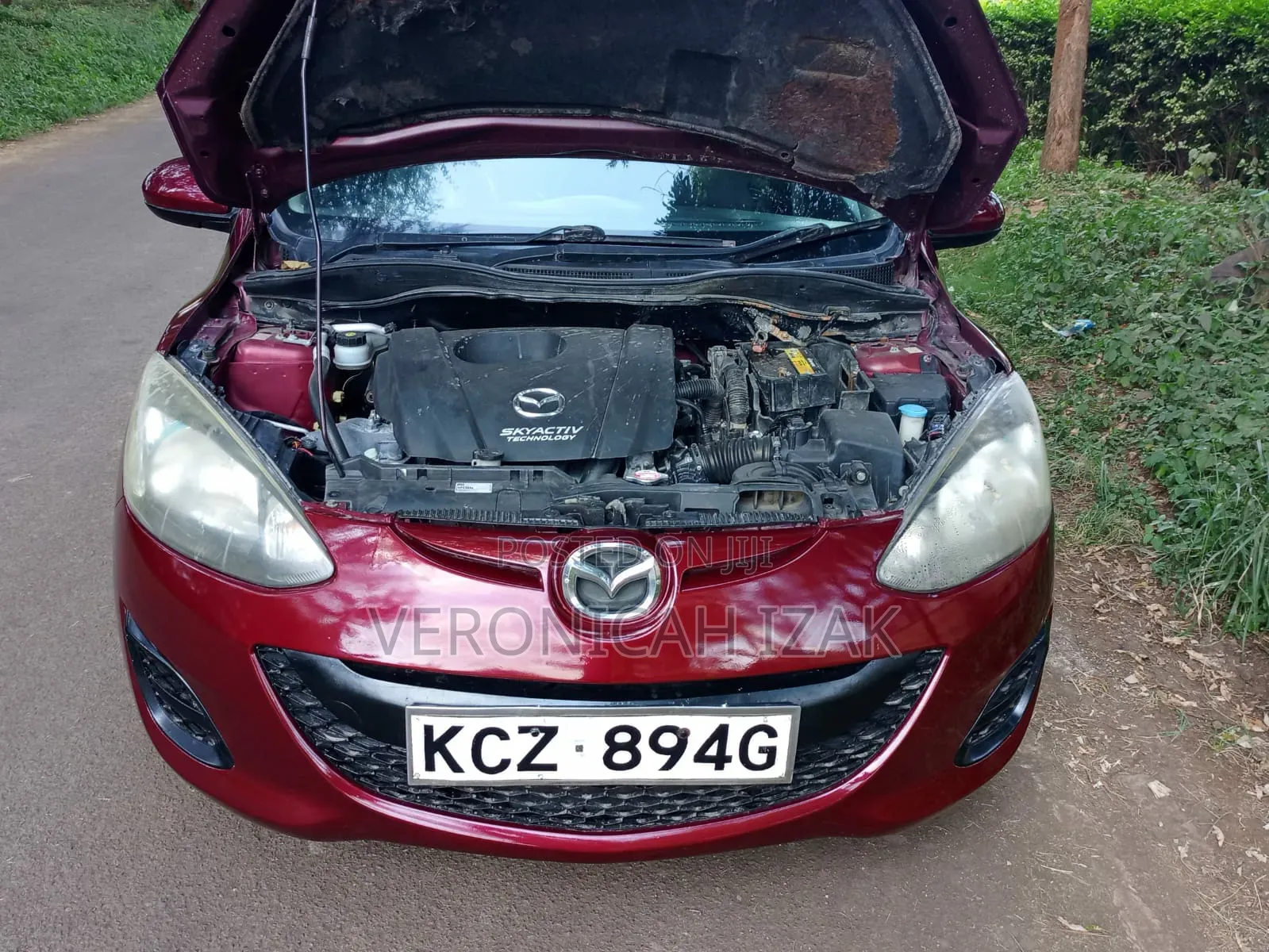 Mazda Demio 2013 Red