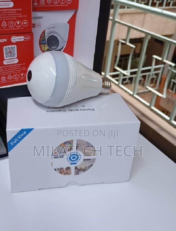 Wifi Bulb Camera With Night Vision Mobile App Control - main view